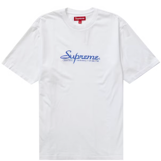 Supreme Embroidered Logo T-Shirt - DANYOUNGUK