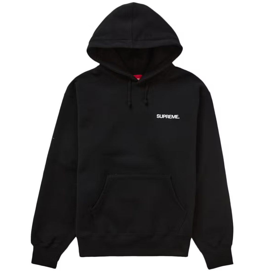 Black and grey supreme hoodie hotsell