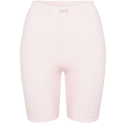 Womens Off White Cycling Shorts - DANYOUNGUK