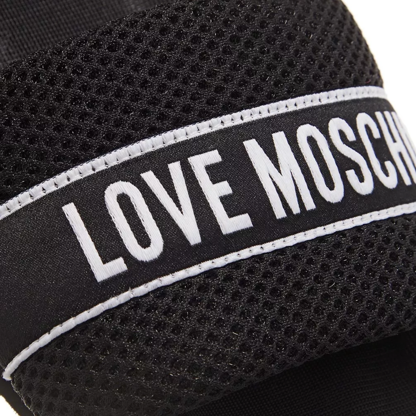 Womens Moschino Logo Sliders