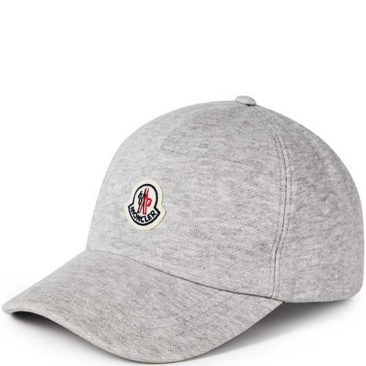 Moncler Grey Logo Cap