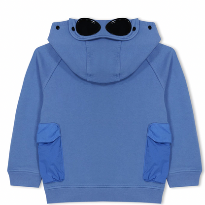 Kids CP Company Goggle Nylon Pocket Hoodie