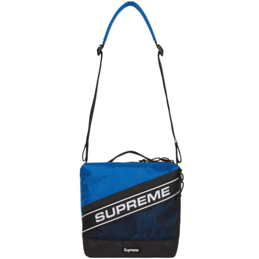 Supreme Blue Logo Shoulder Bag - DANYOUNGUK