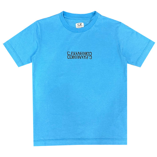 Kids CP Company Mirrored Logo T-Shirt - DANYOUNGUK