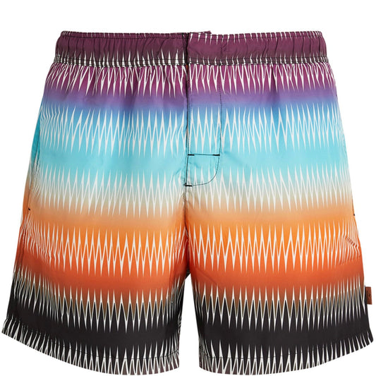 Missoni Logo Print Swimshorts