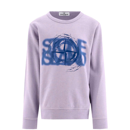 Stone Island Junior Graphic Sweatshirt - DANYOUNGUK