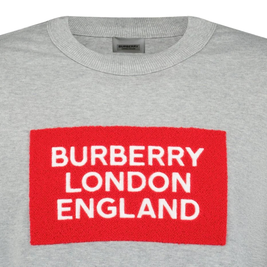 Burberry Fawson Applique Logo Sweatshirt - DANYOUNGUK
