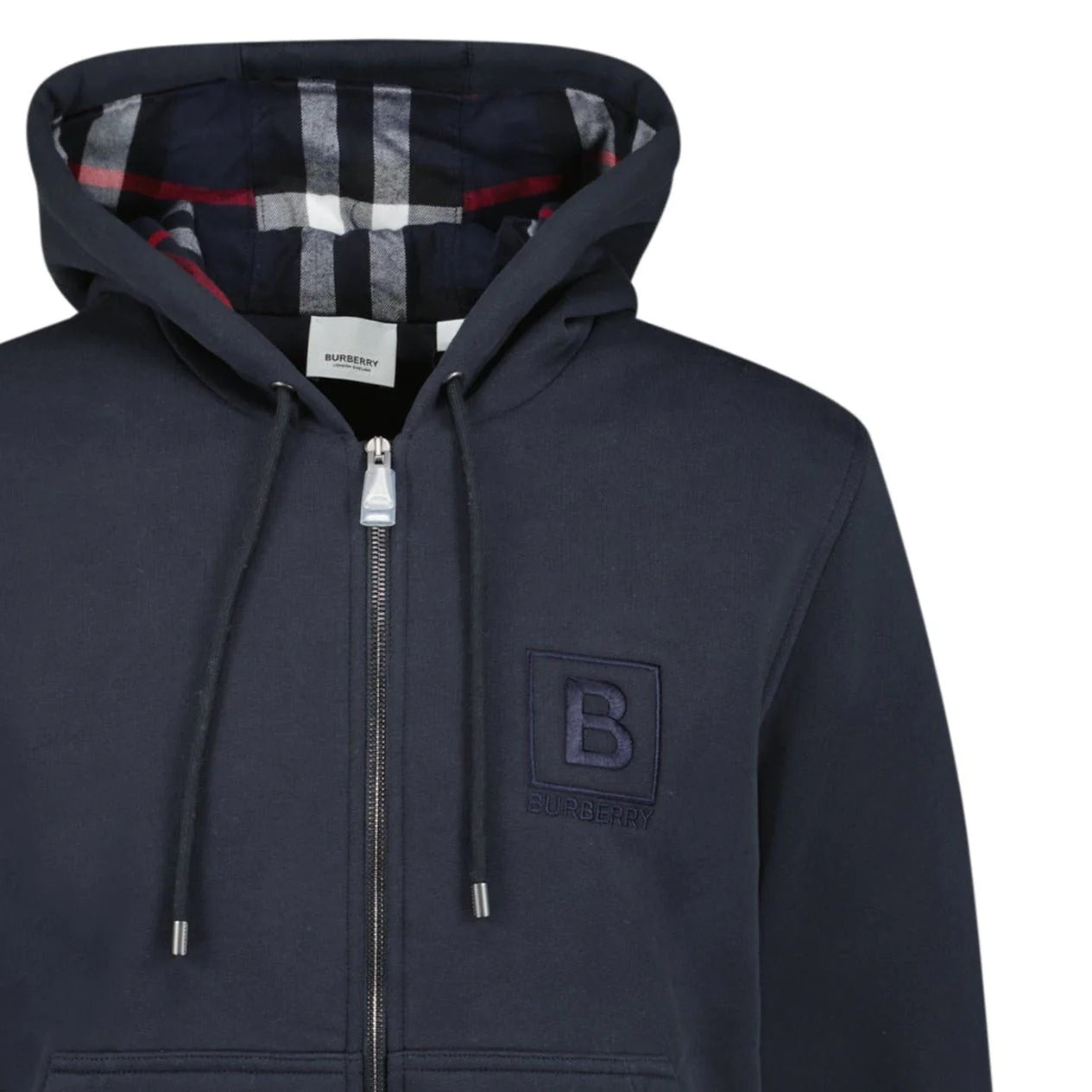 Burberry Navy Fordson Hoodie - DANYOUNGUK