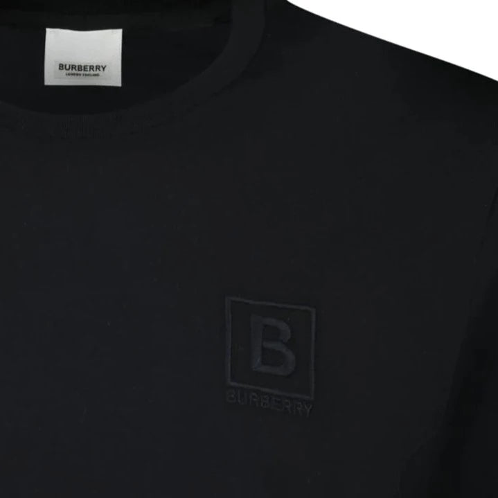 Burberry Black Jenson Logo T-Shirt - DANYOUNGUK