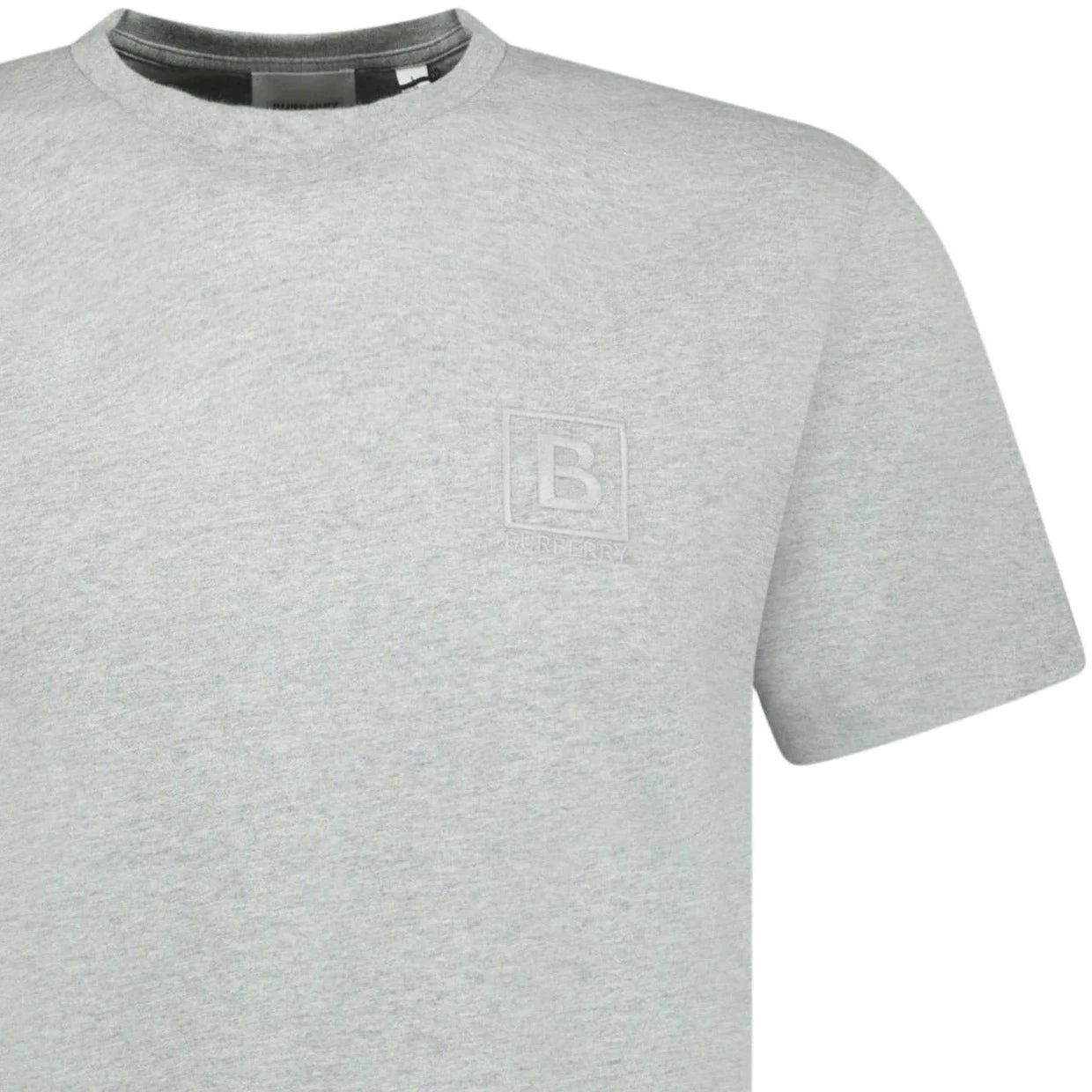 Burberry Grey Jenson Logo T-Shirt - DANYOUNGUK
