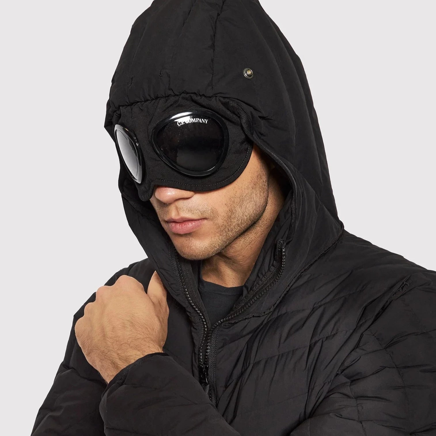 C.P. Company Black Goggle Monobloque Jacket - DANYOUNGUK