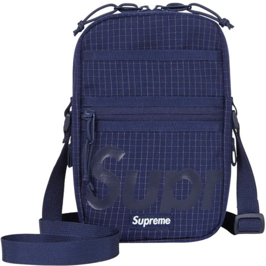 Supreme Navy Side Bag - DANYOUNGUK