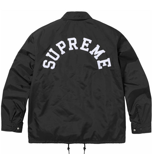 Supreme x Champion Black Coach Jacket
