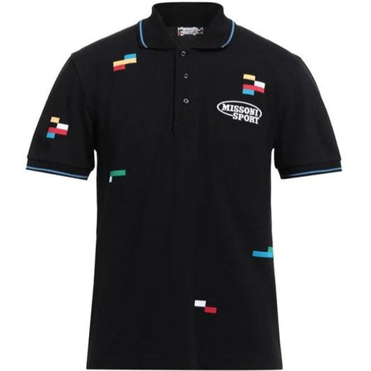Missoni Sport Embroidered Polo Shirt - DANYOUNGUK