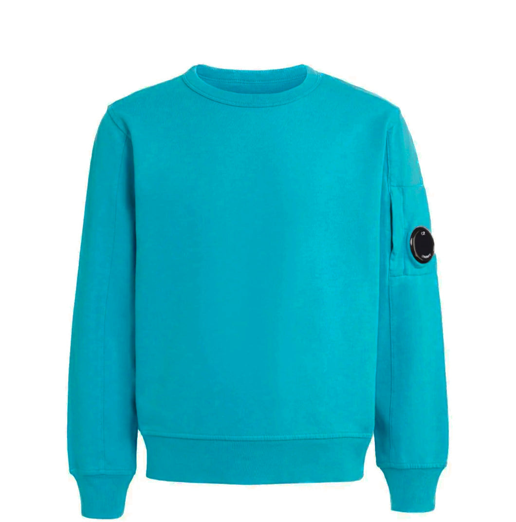 Kids CP Company Tile Blue Lens Sweatshirt - DANYOUNGUK