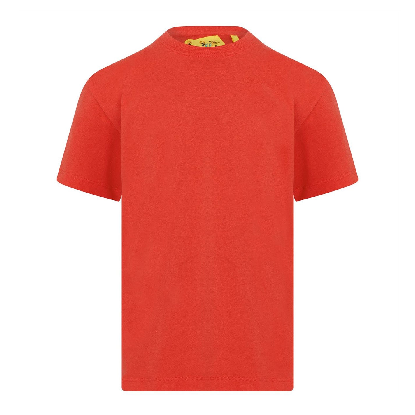Kids Off-White Red T-Shirt - DANYOUNGUK