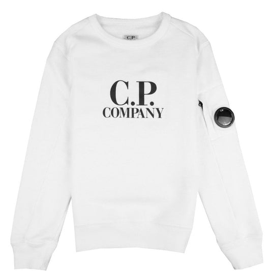 Kids CP Company White Lens Sweatshirt - DANYOUNGUK