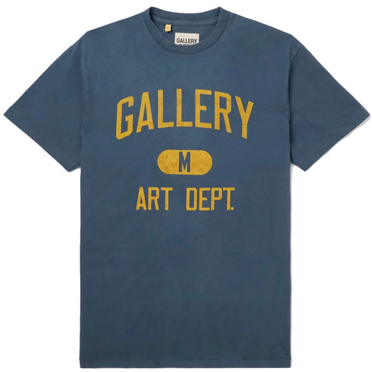 Gallery Dept. Navy Logo T-Shirt