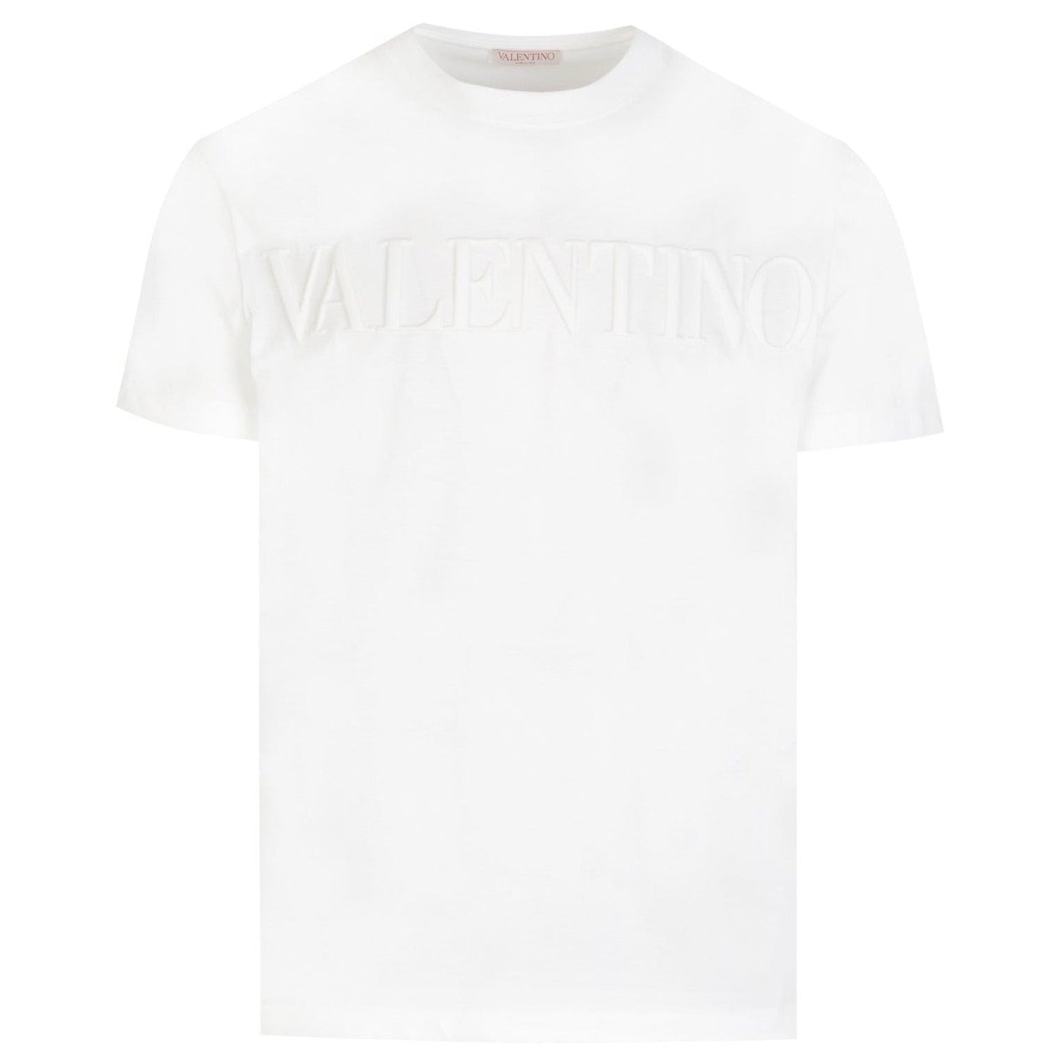 Valentino Embossed Logo T-Shirt - DANYOUNGUK