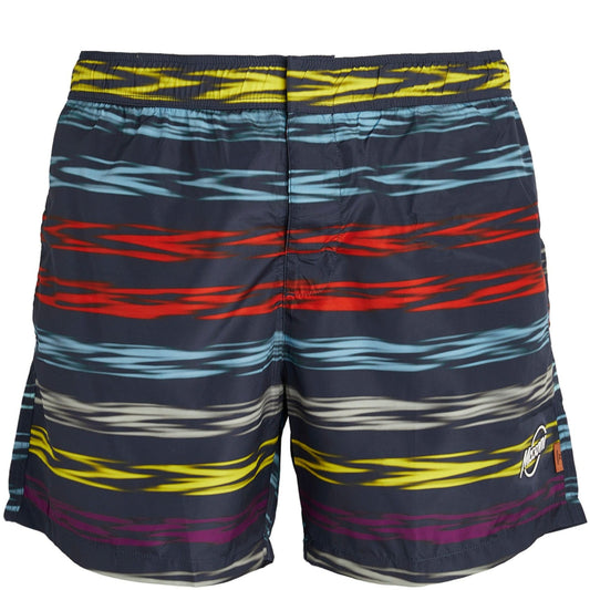 Missoni Logo Print Swimshorts