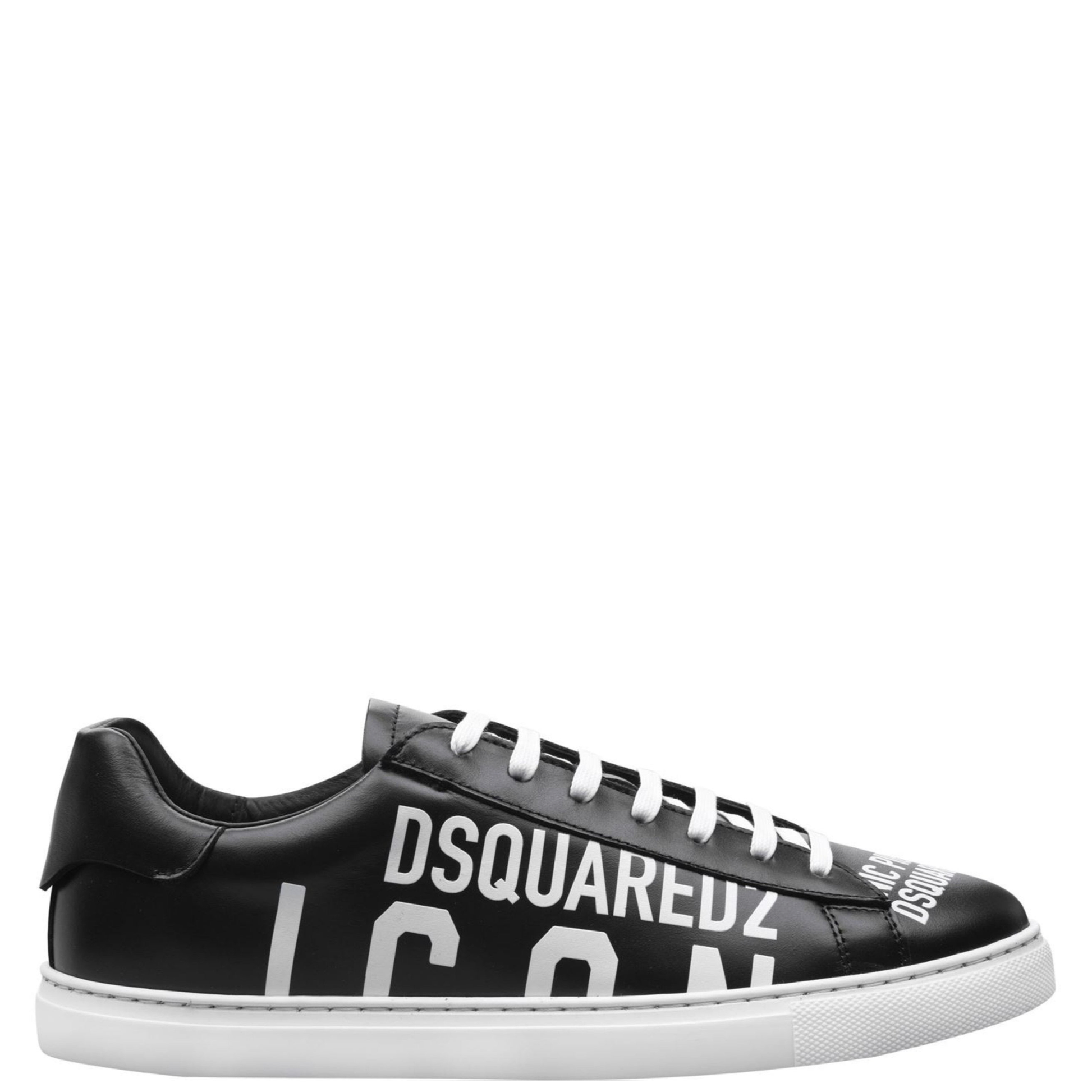 DSQUARED2 Black ICON Trainers - DANYOUNGUK