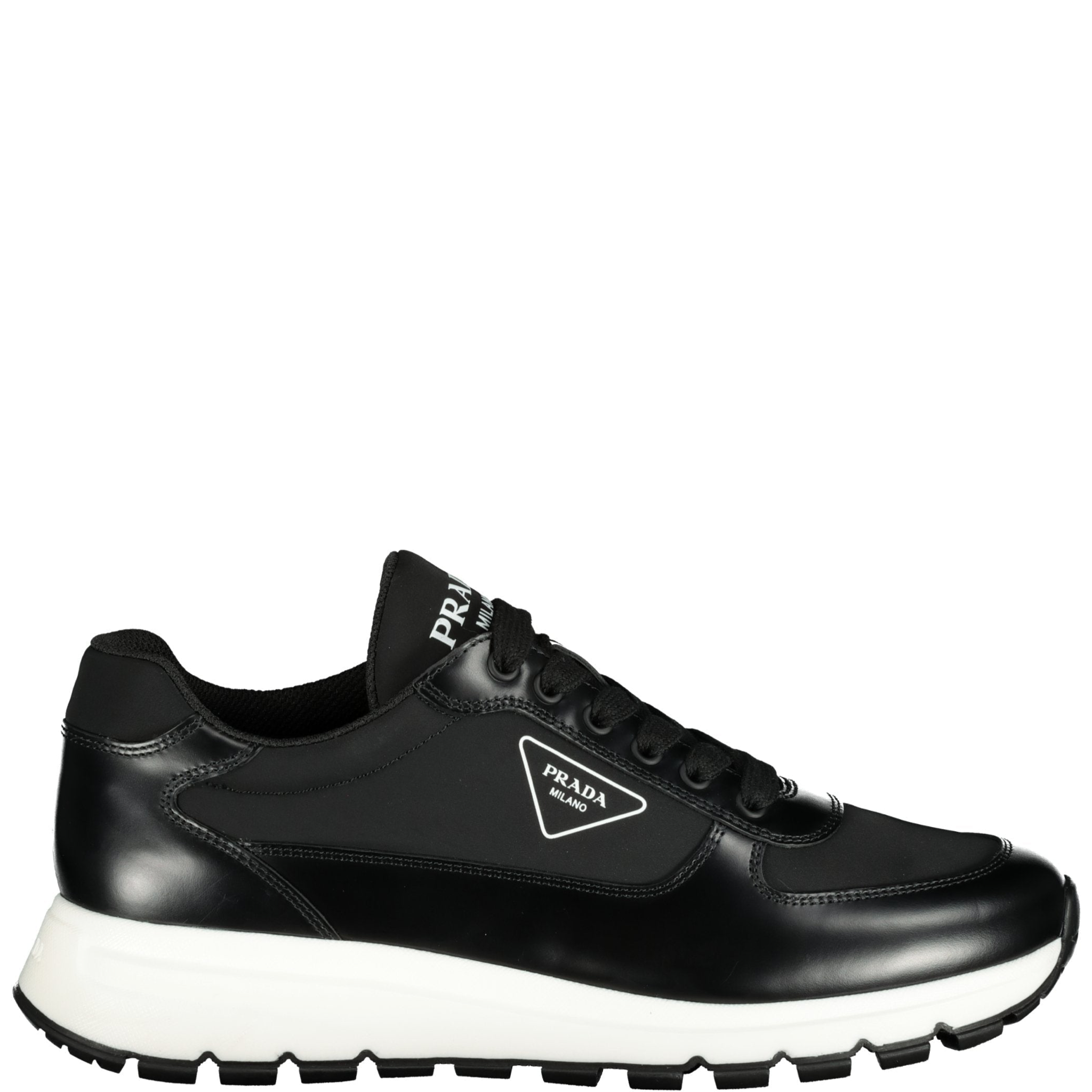 Prada Triangle Logo Nylon Runner Trainers – DANYOUNGUK