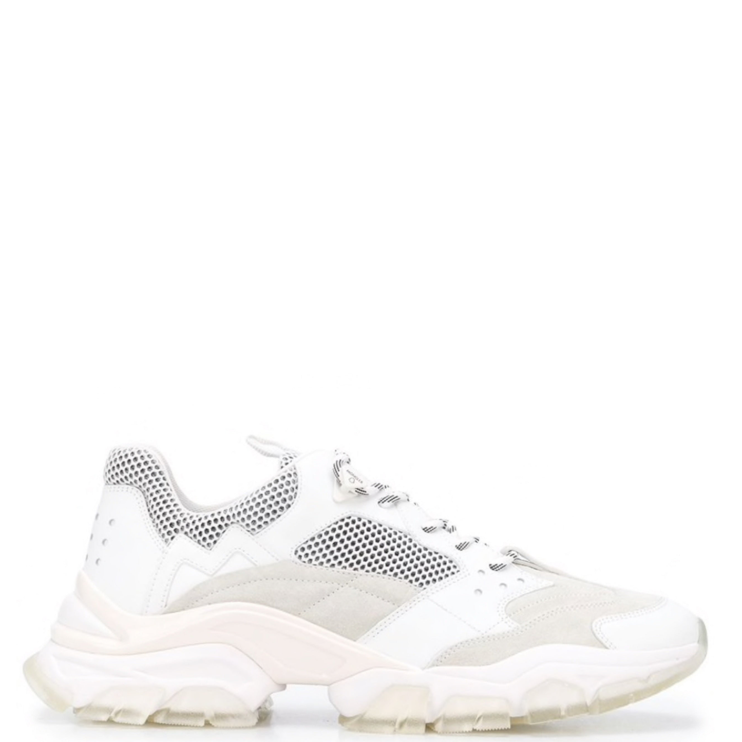 Moncler White Leave No Trace Sneakers - DANYOUNGUK