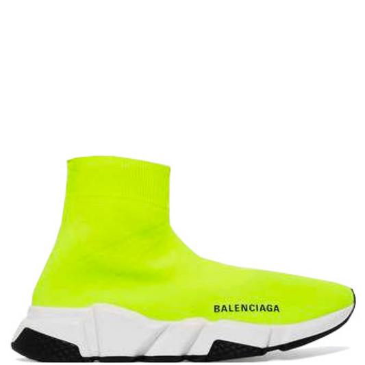 Womens Balenciaga Neon Speed Sock - DANYOUNGUK