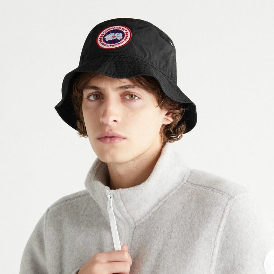 Black canada goose hat best sale