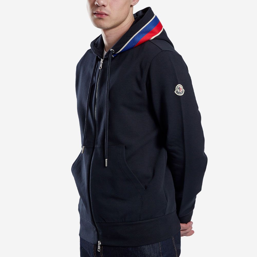 Moncler tape 2025 zip sweatshirt