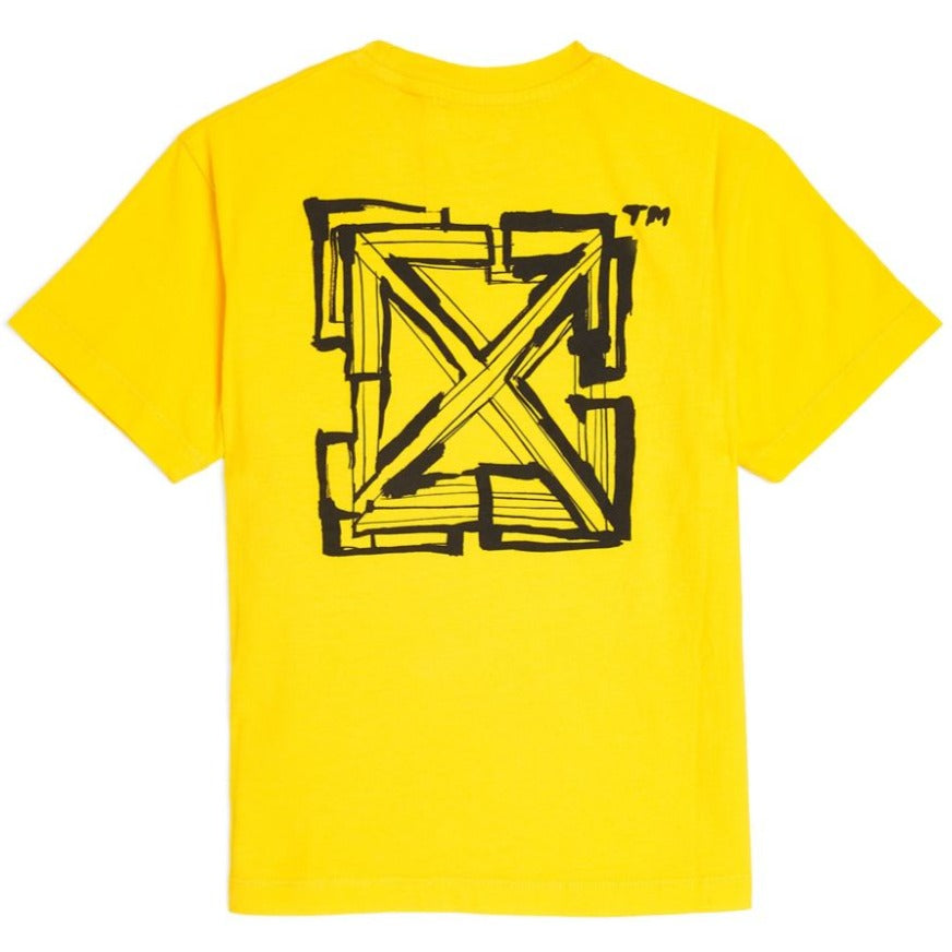 Off white outlet yellow arrow tee