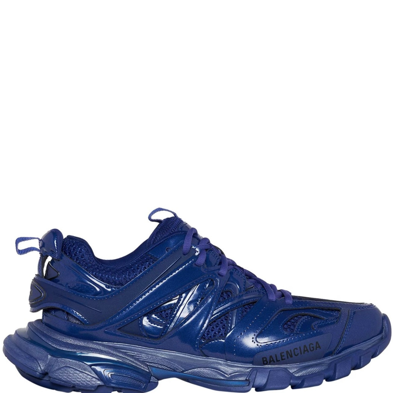 Balenciaga Metalic Blue Track Runners - DANYOUNGUK