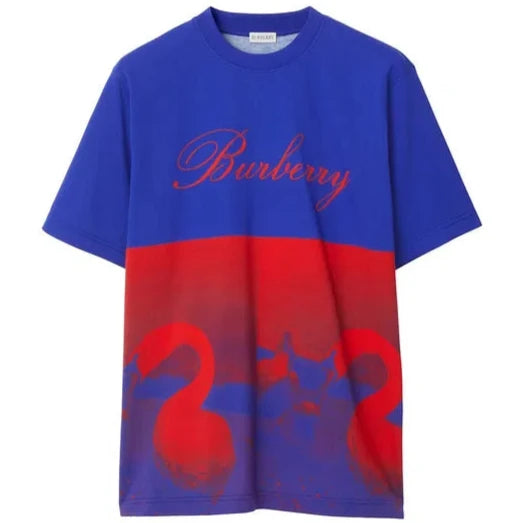 Burberry Swan Print T-Shirt