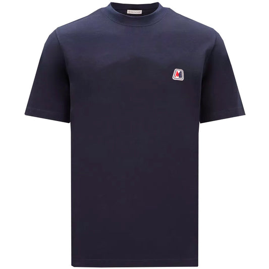 Moncler Navy Logo T-Shirt - DANYOUNGUK