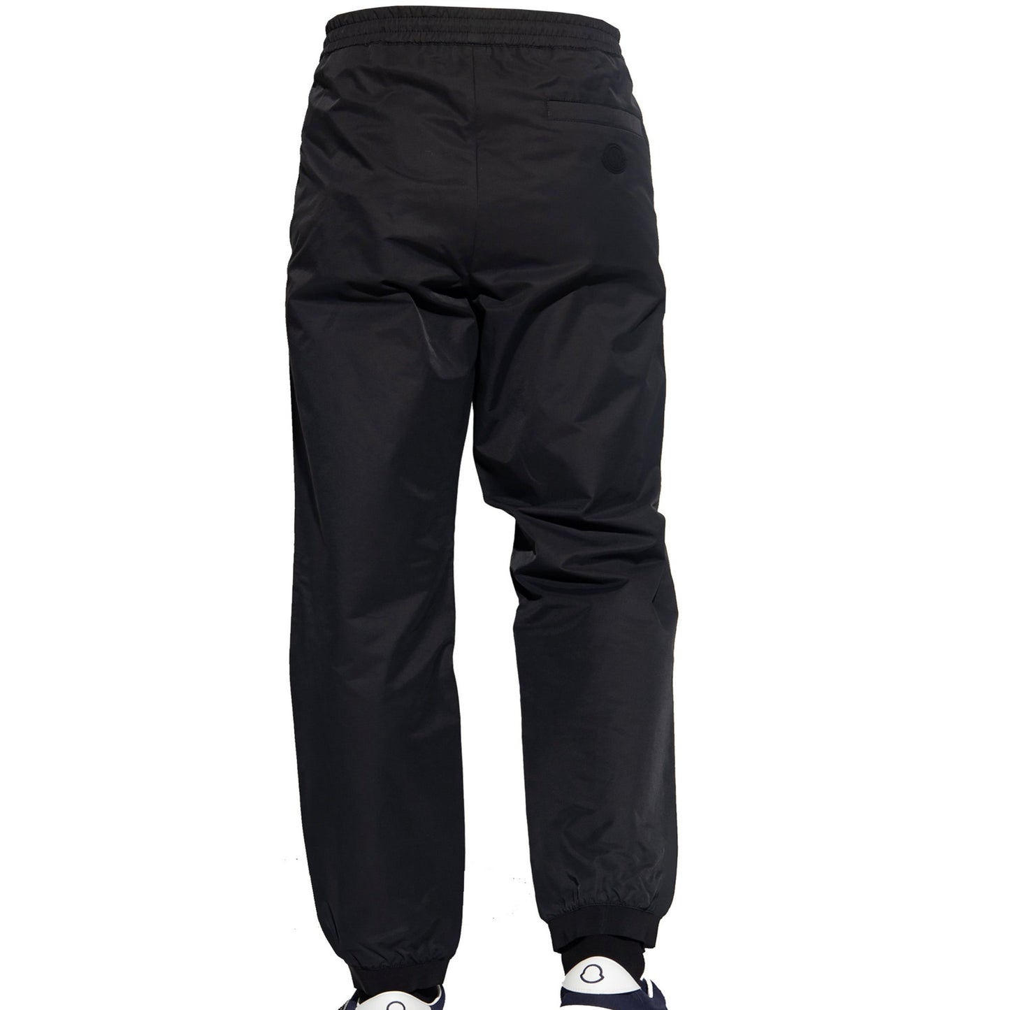 Moncler Black Cuffed Cargo Pants - DANYOUNGUK
