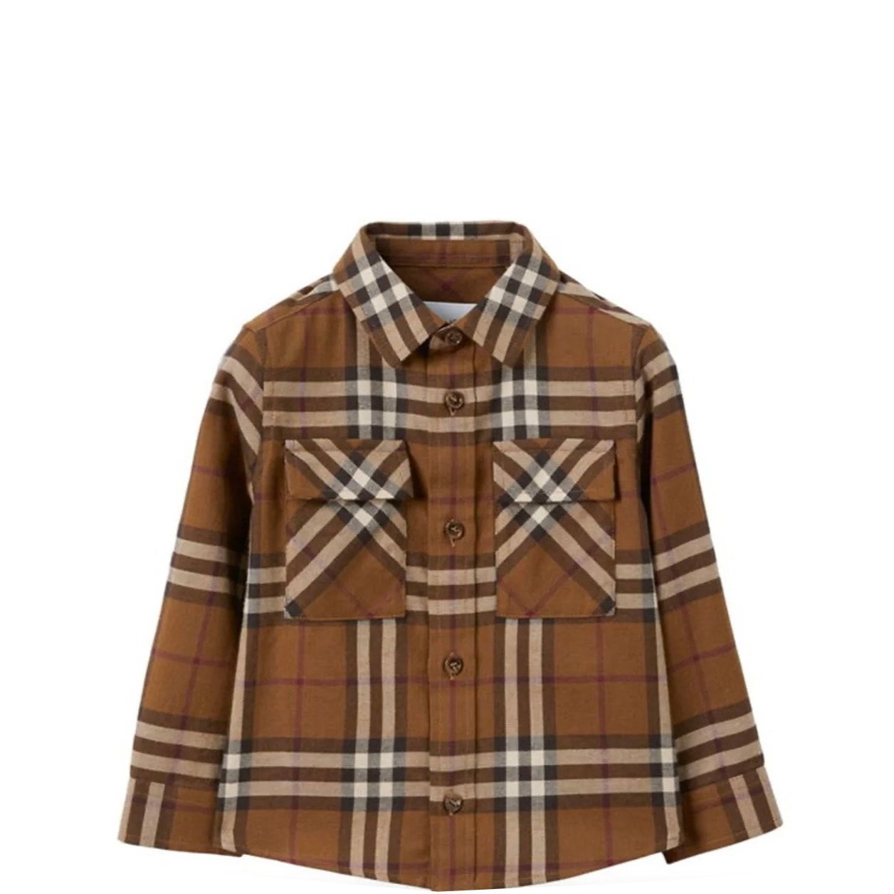 Infants Burberry Owen Check Shirt