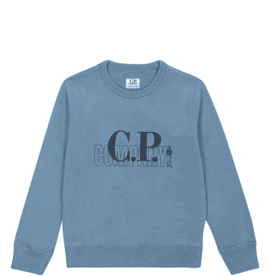 Kids CP Company Blue Sweatshirt - DANYOUNGUK