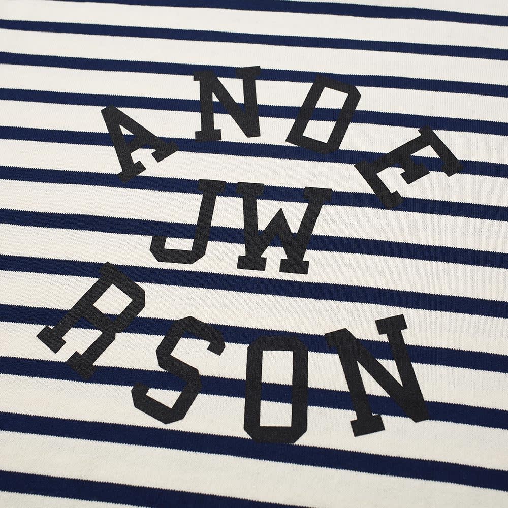 JW Anderson Stripe Logo T-Shirt - DANYOUNGUK