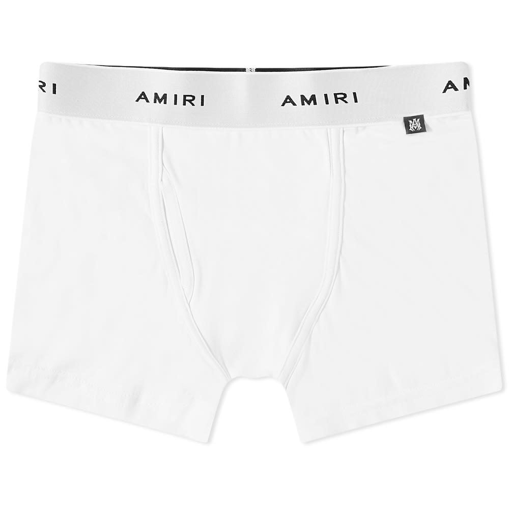AMIRI White Logo Boxers - DANYOUNGUK