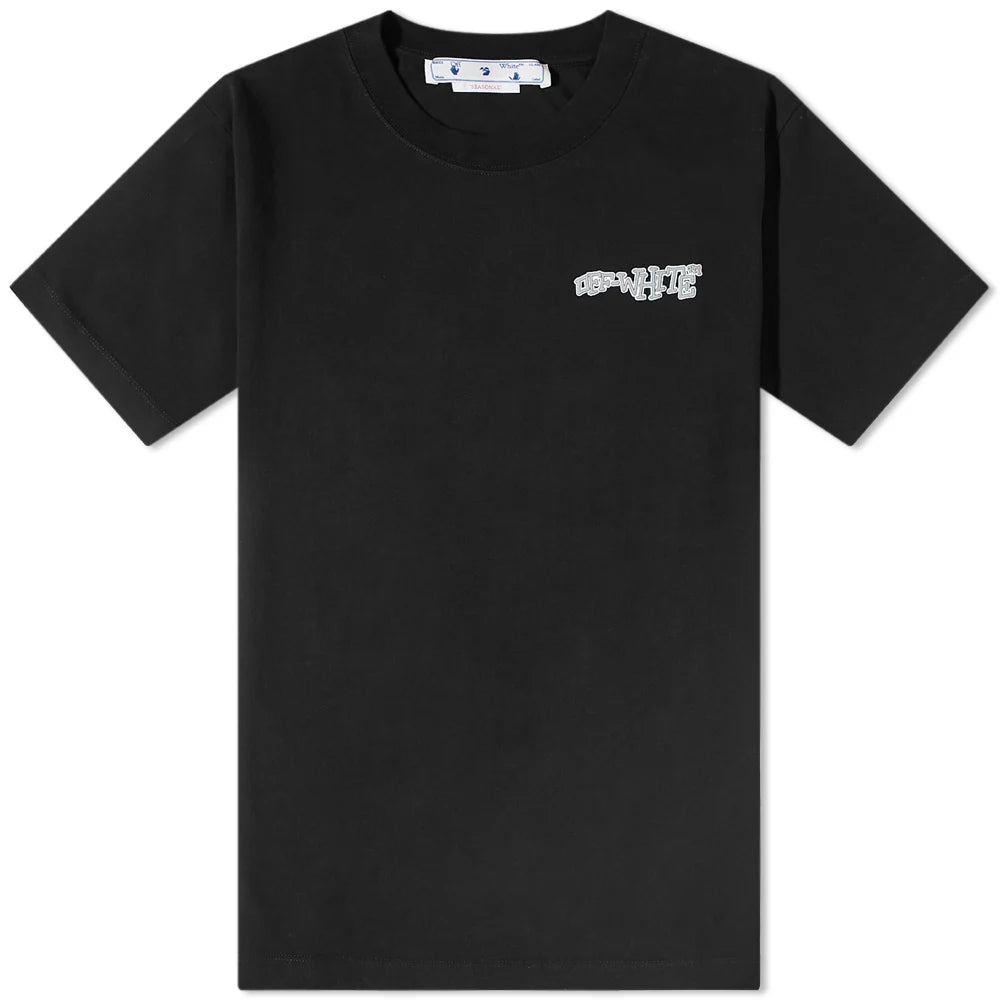 off white graffiti tee