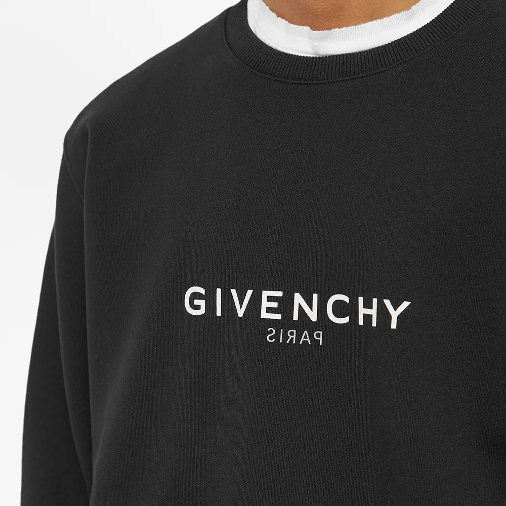 Givenchy Black Reverse Paris Sweatshirt - DANYOUNGUK