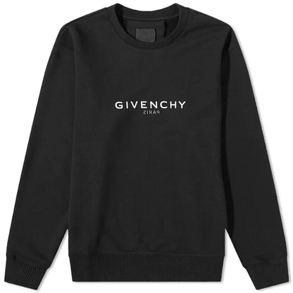 Givenchy Black Reverse Paris Sweatshirt - DANYOUNGUK