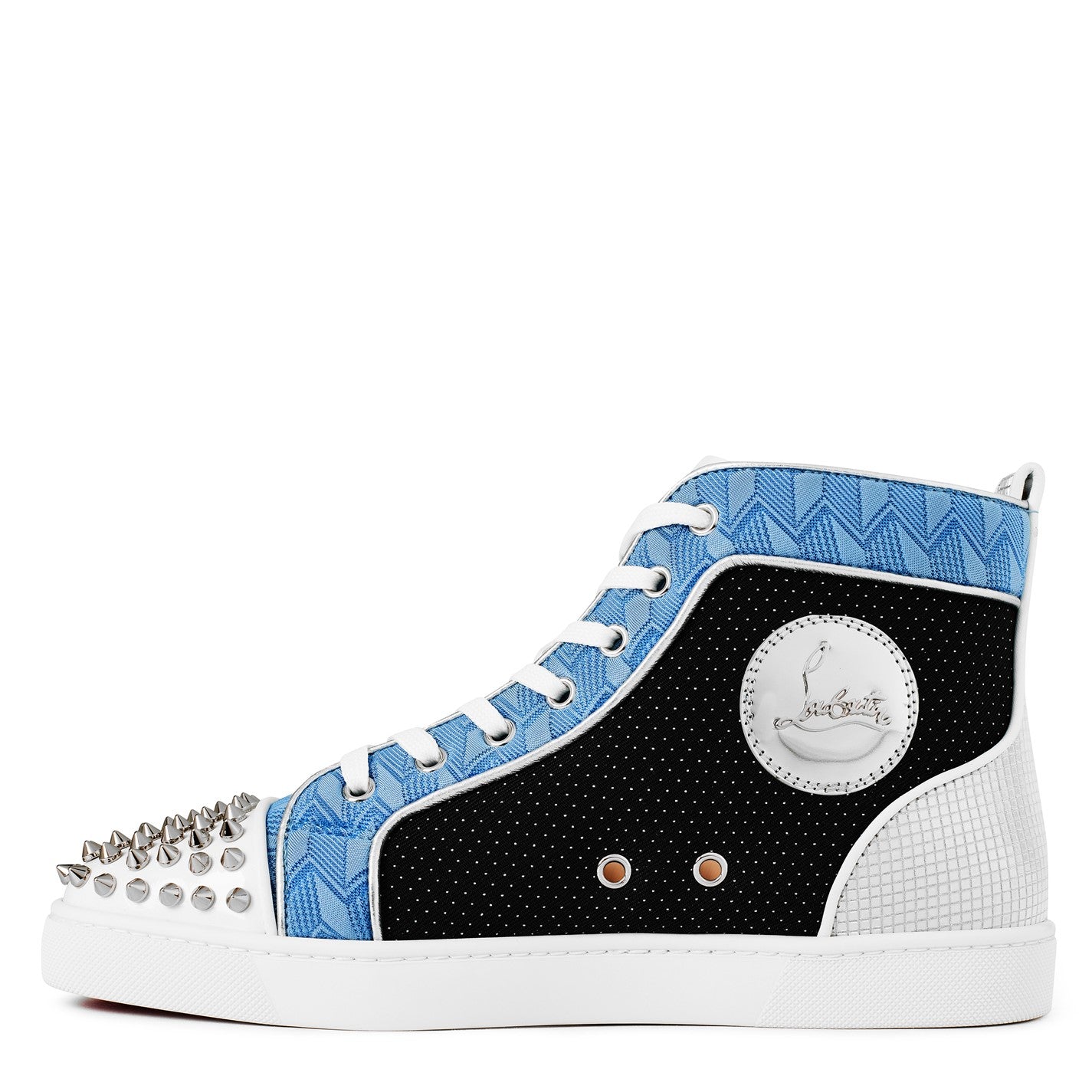 Christian Louboutin High Lou Spikes Orlato Trainers - DANYOUNGUK