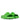 Prada Green Rubber Logo Sliders - DANYOUNGUK