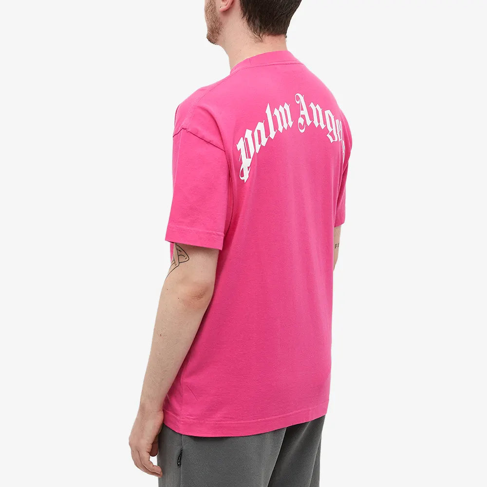 Palm Angels Pink Banana T-Shirt - DANYOUNGUK