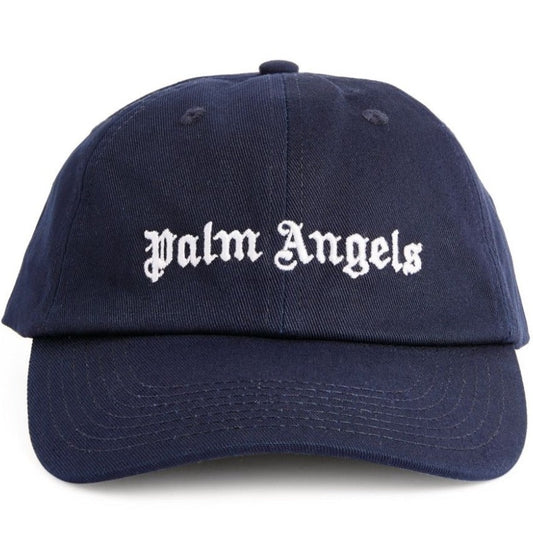 Palm Angels Navy Logo Cap - DANYOUNGUK