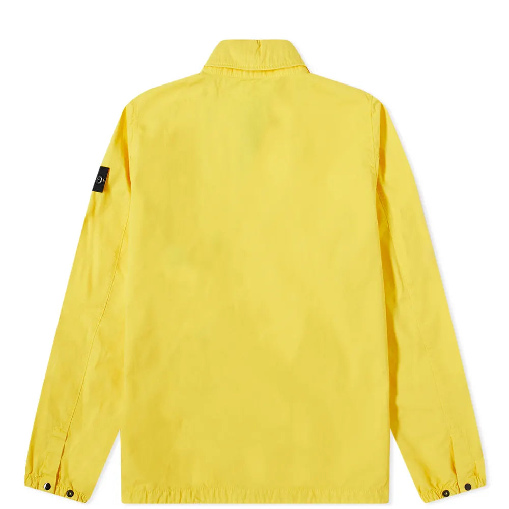 Stone island yellow overshirt sales