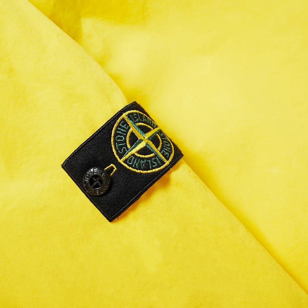 Stone island 2025 yellow overshirt