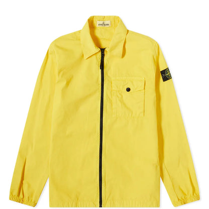 Stone Island Junior Yellow Overshirt DANYOUNGUK