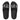 DSQUARED2 Black ICON Sliders - DANYOUNGUK